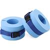 Yeekg Set di 2 fasce per caviglie da nuoto, in schiuma, per nuotare e nuotare, galleggianti per piscina, allenamento acquatico e attrezzature per esercizi acquatici