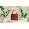 Fatto a mano Borsa a tracolla grande 17" vintage in pelle donna doppio manico shopping bag...