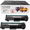 ASEKER [ NESSUN CHIP, CON STRUMENTO ] 2 Nero Toner di Cartuccia Compatibile per HP 142A W1420A LaserJet M110 M110w MFP M139 M139w M140 M140w Stampanti