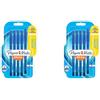 Paper Mate Papermate InkJoy 100ST Penne a Sfera con Cappuccio, Punta Fine da 0.7 mm, Confezione da 10, Blu