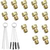 Vordpe Set di 15 ugelli per carburatore, ugello per carburatore M4, 40, 44, 46, 48, 50, 52, 54, 56, 58, 60, 65, 70, 75, 80, 85, carburatore tascabile bike, ugelli del gas per PWK, CVK, 139QMA, GY6