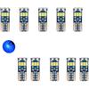 YOUNLEN T10 W5W LED (Cielo Blu),Canbus Senza Error,12V,369LM, 2.1W,18SMD 2016 Chip, Luci Interne Per Auto,Luci Interne a LED Per Auto,Plafoniera Aspettare (10 Pezzi)