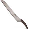Güde Solingen - Coltello da pane forgiato per mano destra e sinistra, 32 cm, quercia affumicata, SYNCHROS, fatto a mano in Germania