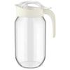 FORNOR 79429 Brocca vetro C/coperchio FIORE 1 litro 13x1