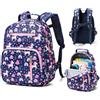 kibachev Zaino Scuola Elementare Bambino con Fascia Toracica, Zainetto Ragazzo/Ragazza 15l, Zaino Prima Elementare Bambina, Unicorno Zaino Asilo 4+ Anni