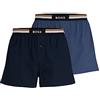 BOSS 2p Boxer Shorts EW, Open Blue, XXL (Pacco da 2) Uomo