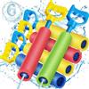 MUXIWOM Pistola ad Acqua per bambini, 6 Pezzi Pistola Acqua Piccole Schiuma, 38cm Pistole d'Acqua per Bambini e Adulti per Festa in Piscina e Giardino