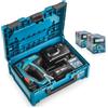 NOVUS TOOLS MetaBOX J-550 - Set completo con 25.000 graffette, per fermagli a filo fine da 6 a 14 mm e chiodi da 16 mm, compatibile con batteria agli ioni di litio CAS da 18 V, pinzatrice elettrica