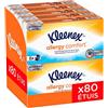 Kleenex Allergy Comfort, 10 confezioni da 8 custodie per fazzoletti (10 x 8 custodie)