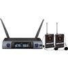 Karma Kit microfoni Set 8302Lav doppio ad archetto Black e Grey