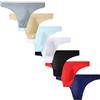 Faringoto Slip da uomo Ice Silk traspirante senza cuciture intimo perizoma, 7 colori, M