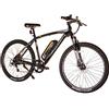 Swifty AT650, Mountain Bike with Battery on Frame Unisex-Adult, Nero/Giallo, Taglia Unica