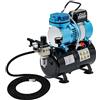 Master Airbrush 1/5 HP Cool Runner II Dual Fan Tank Air Compressor Kit Modello TC-326T - Pistone Singolo Professionale con 2 Ventole di Raffreddamento, Funziona Più a Lungo Senza Surriscaldamento -