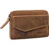 STILORD 'Cruz' Porta-chiavi Pelle RFID per Uomo e Donna Portachiavi Moto Cuoio Organizer Chiavi Porta-Carte Vintage, Colore:bergamo - marrone