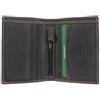 VISCONTI Portafoglio compatto di pelle ingrassata ARROW Blocco RFID 705 Olio Marrone
