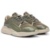 HUGO Leon_Runn_flsd, Corsa Uomo, Dark Green, 45 EU