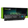 Green Cell PA5108U-1BRS PA5109U-1BRS PA5110U-1BRS PABAS271 PABAS272 PABAS273 Batteria per Toshiba Portatile (4400mAh 10.8V Nero)