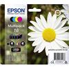 Epson 18 Ink Cartridge Black Tri-Colour Standard Capacity 1, C13T18064012 (Tri-Colour Standard Capacity 1)