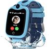 ELEJAFE Smartwatch Bambini GPS, 4G Orologio Smartwatch Bambini Telefono Videotelefono per Ragazzo Ragazza IP68 Impermeabile Orologio Bambino Cellulare SOS Giochi Voce Chat Sveglia Regalo per Bambino 3-12 Anni