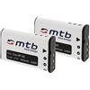 mtb more energy 2x Batteria NP-90 compatibile con Casio Exilim EX-FH100, EX-H10, EX-H15, EX-H20G