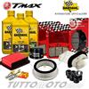 BARDAHL - HIFLO - NGK - BREMBO - BANDO Tagliando YAMAHA T-MAX 500 2008-2012 / Bardahl Filtri Rulli Candele + Kit BREMBO