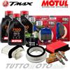 MOTUL - HIFLO - NGK - EBC TM129 TAGLIANDO YAMAHA T-MAX 530 2015 2016 OLIO PASTIGLIE FILTRI CANDELE TMAX