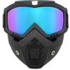 Labbe Occhiali da Sci,Maschera da Sci Uomo Donna che Cavalca Occhiali da Sole Outdoor Skateboard Occhiali Antipolvere Occhiali da Motocross Leggeri Regolabili