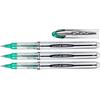 UNI-BALL Vision Elite UB200 - Set di 3 rulli a inchiostro liquido, punta media, 0,8 mm, colore: verde