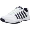 K-Swiss Performance KS Tfw Court Smash Omni, Scarpe da Tennis Uomo, Bianco (White/Navy 37), 39.5 EU