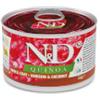 Farmina N&D Quinoa Skin & Coat canine adult mini (cervo e cocco) - 6 lattine da 140gr.
