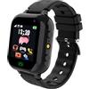 Ruopoem Smartwatch Bambini, Telefono Smartwatch per Bambini con SMS 25 Giochi SOS HD Fotocamera Musica Sveglia Contapassi, Cellulare Orologio Bambino Regalo Compleanno per Ragazzi Ragazze[Scheda SD integrata]