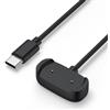 Amzpas USB-C Caricatore per Amazfit GTS 2/GTS 2e, GTR 2/GTR 2e,GTS 2 Mini/GTS 4 Mini, Veloce Portatile Cavo di Ricarica USB C per Amazfit Bip U/U Pro,Bip 3/3 Pro,T-Rex PRO,Pop PRO,Zepp E (100cm)