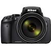 Nikon COOLPIX P900 - Fotocamera digitale con zoom ottico 83x, Wi-Fi integrato e NFC (nero)