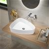 Parama Lavabo da appoggio ovale 50x41x12 cm Bianco