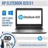 HP EliteBook 820 G1 Core i7-4600u SSD 240gb Ram 8gb Win10 Notebook 12,5" PC