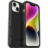 OtterBox Custodia per iPhone 14 e iPhone 13, Serie Commuter, Nera, Sottile e Resistente, Tascabile, con Protezione per Le Porte