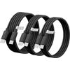 Phonix 3pz Cavo USB Type-C Ricarica Rapida Italia - Cavo USB C USB C [2pz 1M + 1pz 2M]- Filo Type C Type C per Caricatore iPhone 15 Samsung Xiaomi Huawei Android