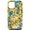 The Simpsons Stampa dei personaggi di The Simpsons Springfield Custodia per iPhone 12/12 Pro