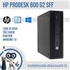 HP Elitedesk 600 G2 SFF Core i5-6500 DDR4 Ram 8Gb SSD 240Gb Desktop PC GRADO B