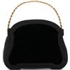 CHANEL Pre-Owned - Clutch Minaudière anni '80 - unisex - velluto - Taglia unica - Nero