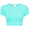 CHANEL Pre-Owned - T-shirt crop 1997 CC - Donna - nylon/spandex/elastam - 38 - Verde
