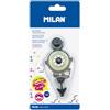 MILAN Blister Ricambio Nastro Adesivo 8,4 mm x 12 m Serie Acid, Multicolore, Normale