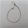 BRACCIALE DA DONNA TENNIS CON ZIRCONI IN ORO GIALLO 18KT 750 5,05 GRAMMI (7489)