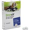 VETOQUINOL (FR) S.A. Droncit 6 Compresse per Cani e Gatti 50mg - Antiparassitario Efficace contro i Vermi
