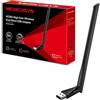 MERCUSYS AC650 Adattatore USB Dual Band wireless ad alto guadagno con antenna 5dBi per PC/desktop/laptop, supporta Windows 10/8.1/8/7/XP, dongle WiFi e adattatore USB per una migliore connettività