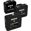 RODE microfono wireless GO II doppio canale doppio trasmettitore