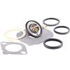 GATES TH14088G1 Termostato motore senza alloggiamento con guarnizioni 88°C Compatibilità con LAND ROVER Freelander SUV L314, TOYOTA LAND CRUISER PZJ7, KZJ7, HZJ7, BJ7, LJ7, RJ7, SUZUKI, FORD
