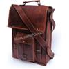 Fatto a mano Borsa messenger donna vintage di QUALITÀ in pelle marrone borsa fatta a mano ...