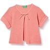 United Colors Of Benetton Maglia Coreana M/M 149gc5009, Maglione Cardigan Bambine E Ragazze, Rosa 97e, 110
