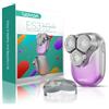 VOYOR Mini Rasoio Elettrico Donna, Corpo, Gambe & Viso Depilatore Viola
